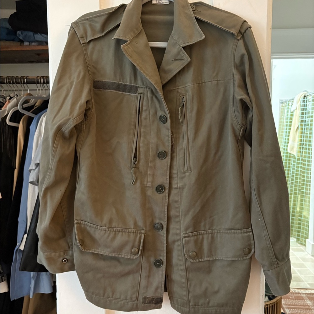 Retro French Military Surplus Jacket